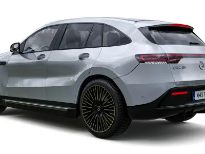 Mercedes Benz EQC 400 3D model
