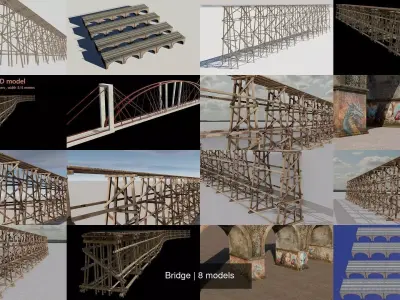 Bridge 3D Model Collection