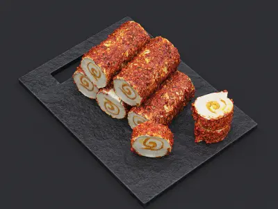 Cheese Board III 3D model