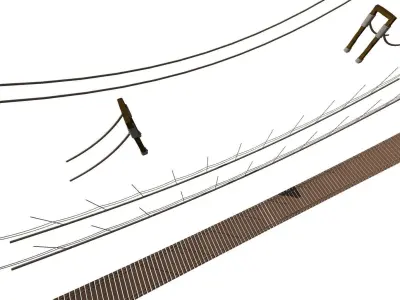BRIDGE Rope Bridge 3D print model