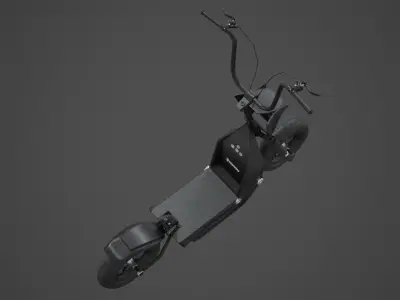 Mosphera 3 Electric scooter pbr 3D model