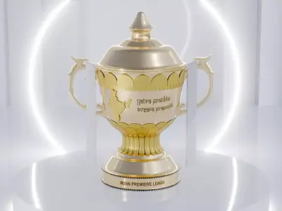 IPL Trophy 3D Model 3D model