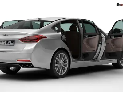 Hyundai Genesis 2015 3D model