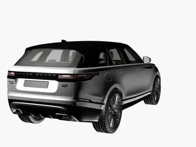 LR Velar 2018 3D model