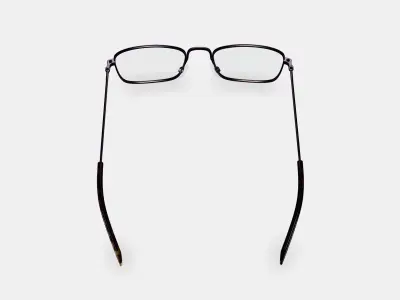 Thurston Eyeglasses in Carbon 3D model