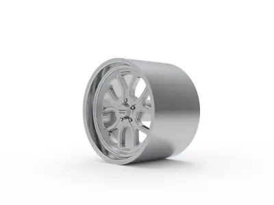 AMERICAN RACING VF201 WHEEL 3D PRINT MODEL 3D print model