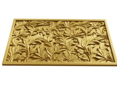 CNC Wall Panels Modern Wall Decor 06 3D print model