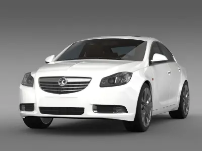 Vauxhall Insignia 2008-13 3D model