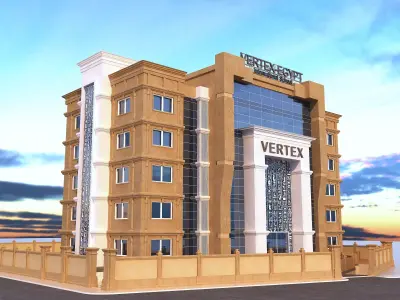 0204 - School Architecture Project - 2D Drawings - 3D Files 3D model