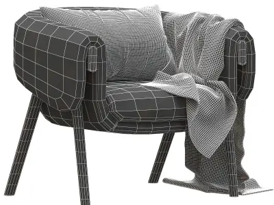 Bulo MONICA 3d model Low-poly 3D model