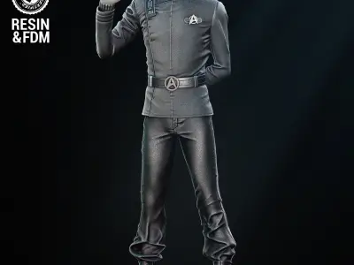 Wicked Movies Spock Sculpture 3D print model