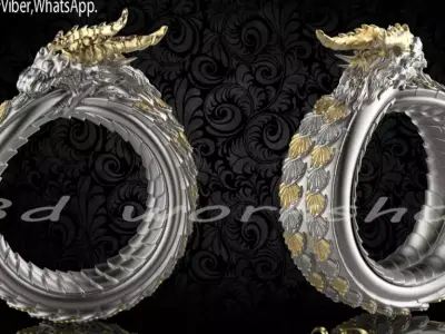 Dragon Urabaros 3D print model