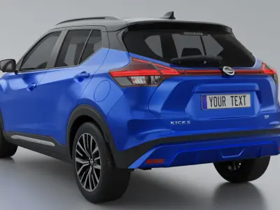 Nissan Kicks 2021 3D model
