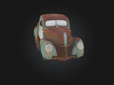 Rustic Relic  Weathered Elegance from a Forgotten Era 3D model