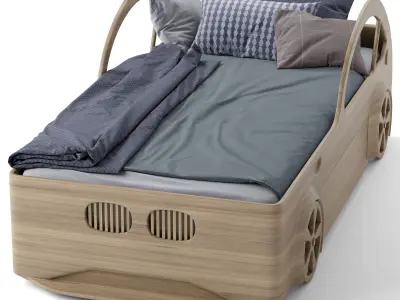 Kids bed 3D model