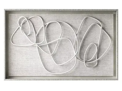 Wall Art Whitney by Palecek 3D model