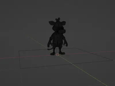 Cute Kangaroo 3D Model Low-poly 3D model