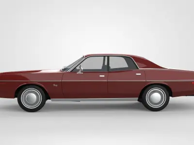Plymouth Fury 1978 3D model