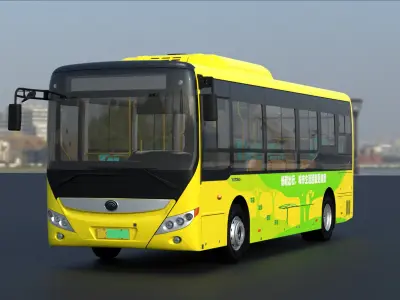 YUTONG ZK6805BEVG3 bus 3D model