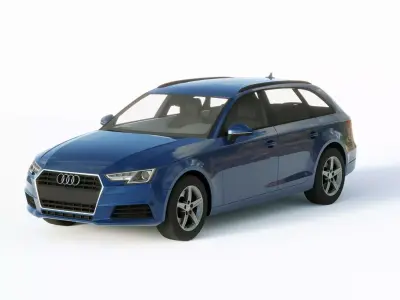 Audi A4 Avant 2019 3D model