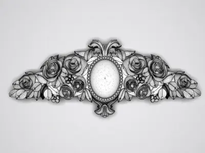 Carved decoration 2 3D model