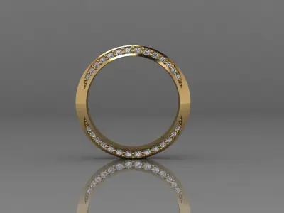 AM005 eternity ring  3D print model