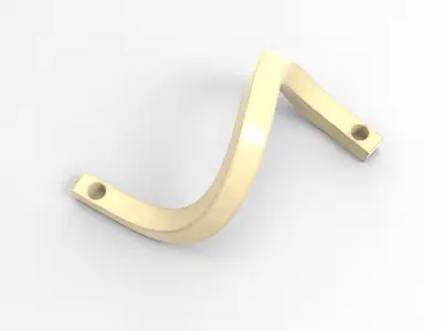 Lix Candlestick Low-poly 3D model