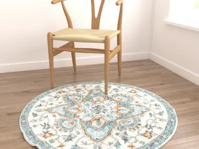Rugs No 858 Low-poly 3D model
