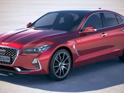 Genesis G70 2018 3D model
