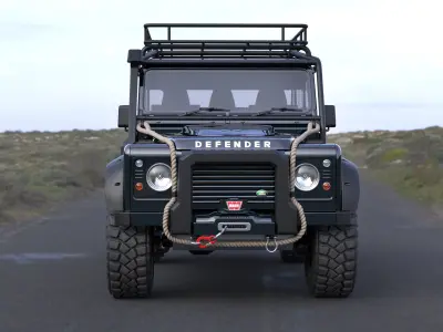 Land Rover Defender 110 Double Cabin Spectre 3D model