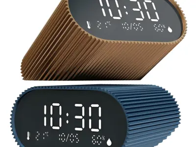 Lexon Ray Clock 3D model