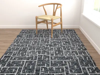 Rugs No 223 Low-poly 3D model