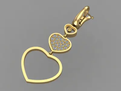 CHOPARD HAPPY HEARTS COMPLECT 3D print model