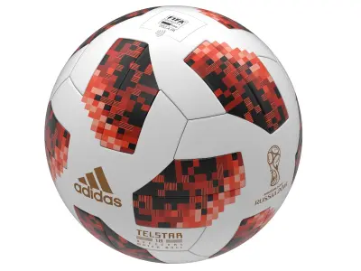Telstar Soccer Ball 3D model