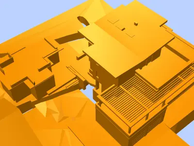  residential house of 600m2 3D model