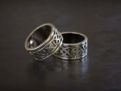 Celestial Guardian Lion Pendant  3D print model