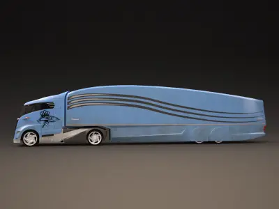 Truck  MAN Concept S 2010 Low-poly 3D model