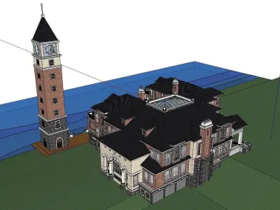 Regal-Luxury-Villa Area-018 3D model