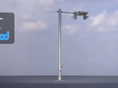 Traffic Light 3D model