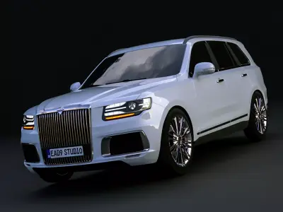 Aurus Komendant 2024 3D model