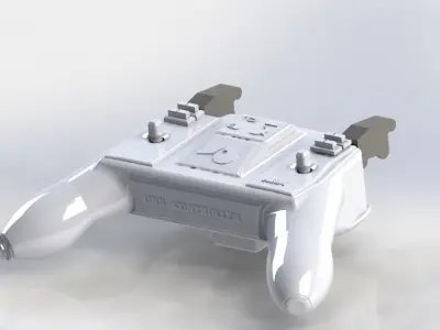  GAMEPAD 3D PRINT READY for ROV CONTROLLER  made with solidworks 3D print model