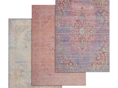 Rug Set 525 3D model
