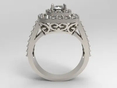 Celestia Ring 3D print model