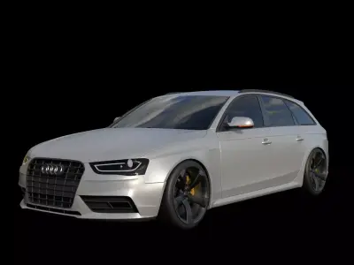 Audi RS 4 B8 3D model