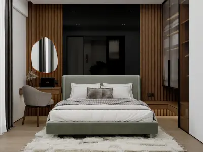 Interior Design 3D model 4