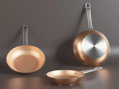 Kitchenware items 3D model