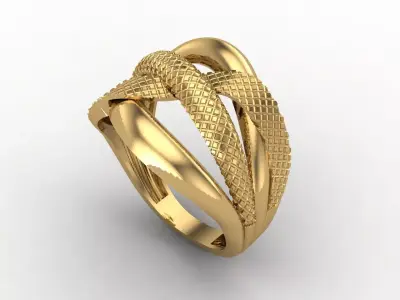 Women Plain Ring STL Models Womens Ring 3dmodels 3D print model 3D print model 32