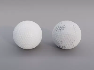 Golf Ball 3D model
