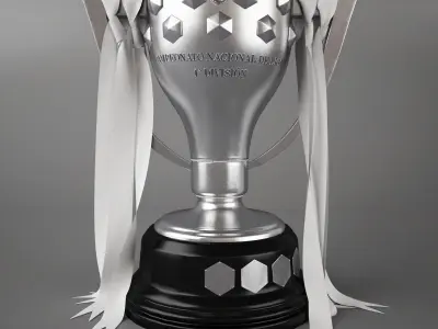 Spain La Liga Trophy 3D model