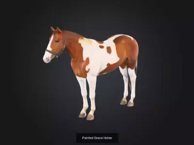 Farm and Wild Companions 3D Model Collection